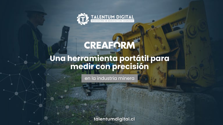 CREAFORM: Una herramienta portátil para medir con precisión en la industria minera