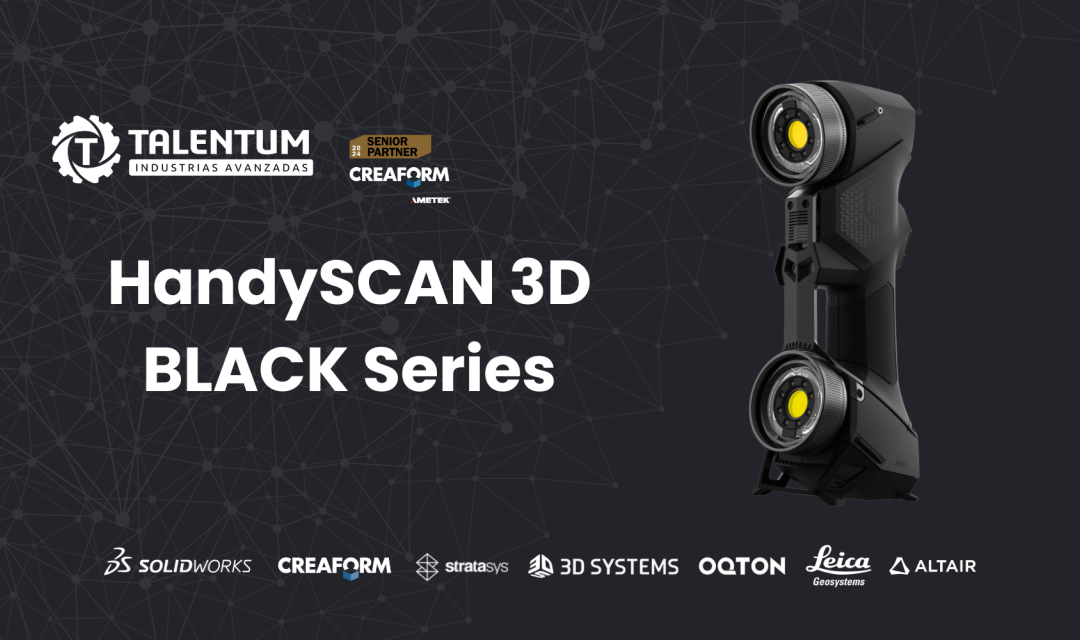 Revolucionando la Metrología 3D con el HandySCAN 3D | BLACK+|ELITE de Creaform: Una Mirada Profunda